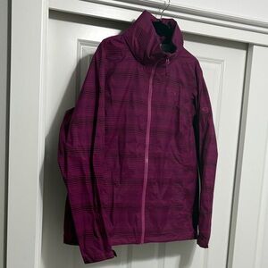 Mountain Hardwear Women’s Dry Q evap plasmic ion jacket pink and purple
